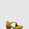 Mulher Fly London Sandalias | Sandalias Com Wako144Fly Yellow