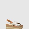 Mulher Foreva Sandalias | Sandalias Com Fivela Em Dourado