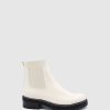 Mulher JJ Heitor Botas | Botas Chelsea Em Branco