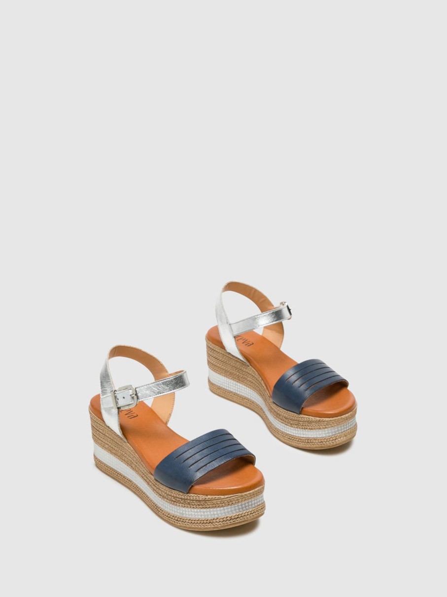 Mulher Foreva Sandalias | Sandalias Com Fivela Em Multicolor