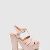 Mulher Clay's Sandalias | Sandalias Com Fivela Em Rosa Claro