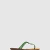 Mulher Fly London Sandalias | Sandalias De Dedo Mous755Fly Ciervogreen