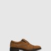 Homem Foreva Sapatos | Sapatos Com Atacadores Em Camel