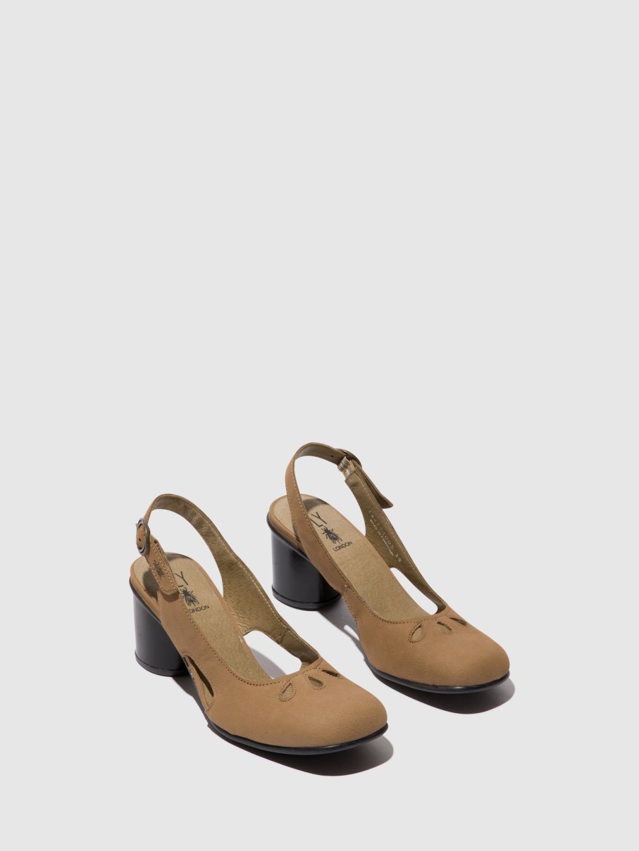 Mulher Fly London Sandalias | Sandalias Com Tira No Calcanhar Shia771Fly Sand