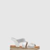 Mulher Foreva Sandalias | Sandalias De Plataforma Em Branco