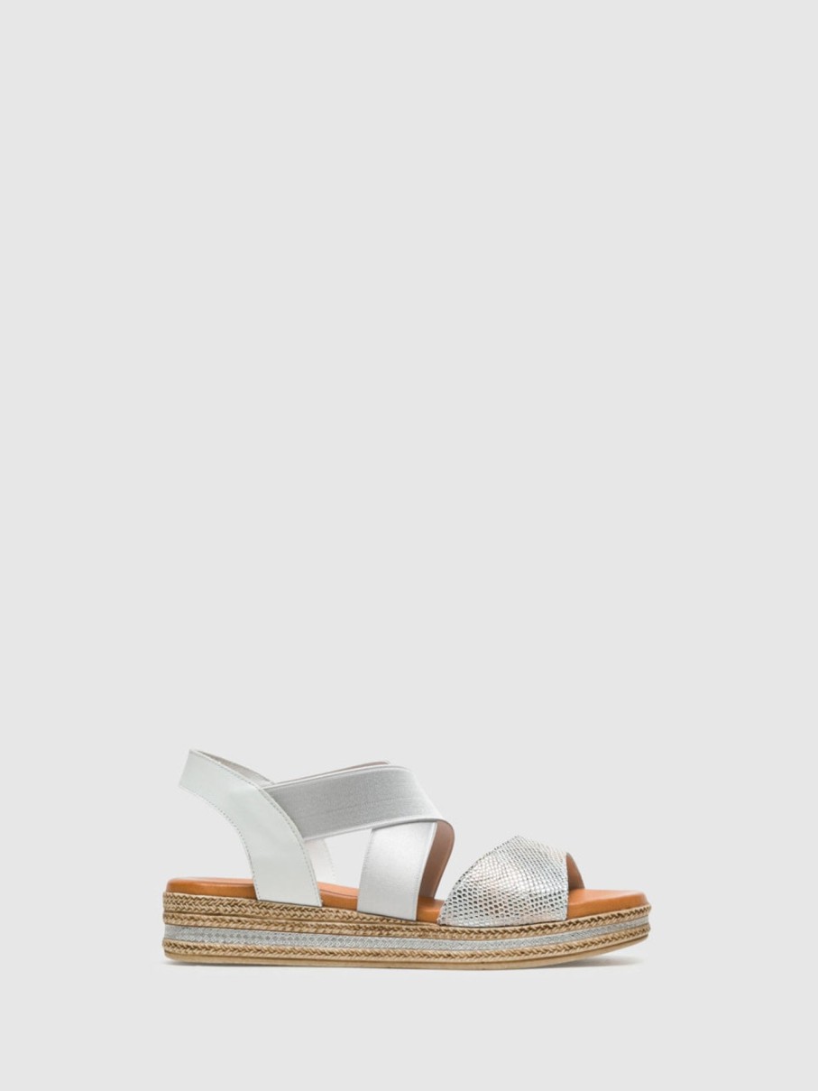 Mulher Foreva Sandalias | Sandalias De Plataforma Em Branco