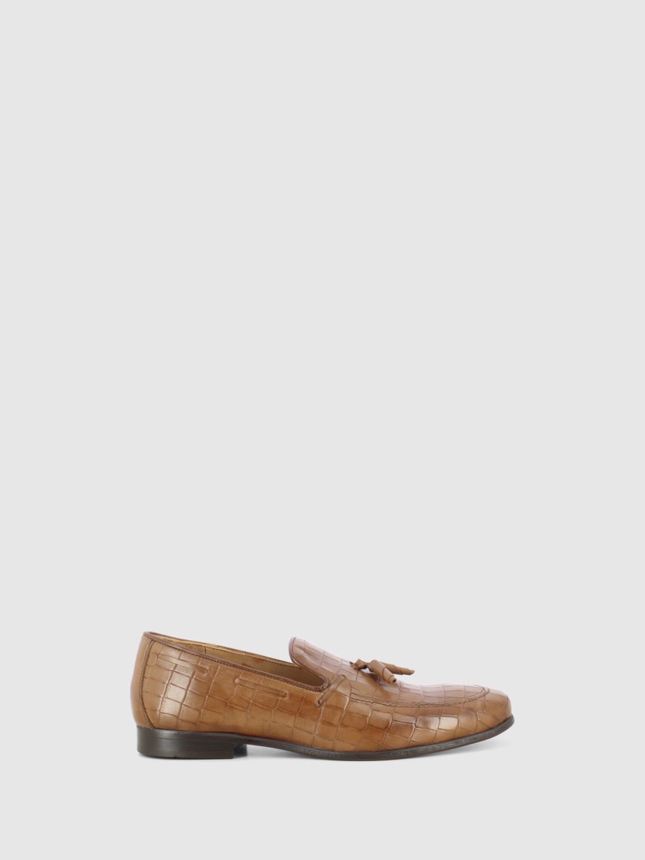 Homem Boldano Sapatos | Sapatos Loafer Em Castanho