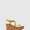 Mulher Fly London Sandalias | Sandalias Com Tiras Gope621Fly Bright Yellow