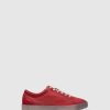 Mulher Softinos Tenis | Tenis Com Atacadores Sady584Sof Red