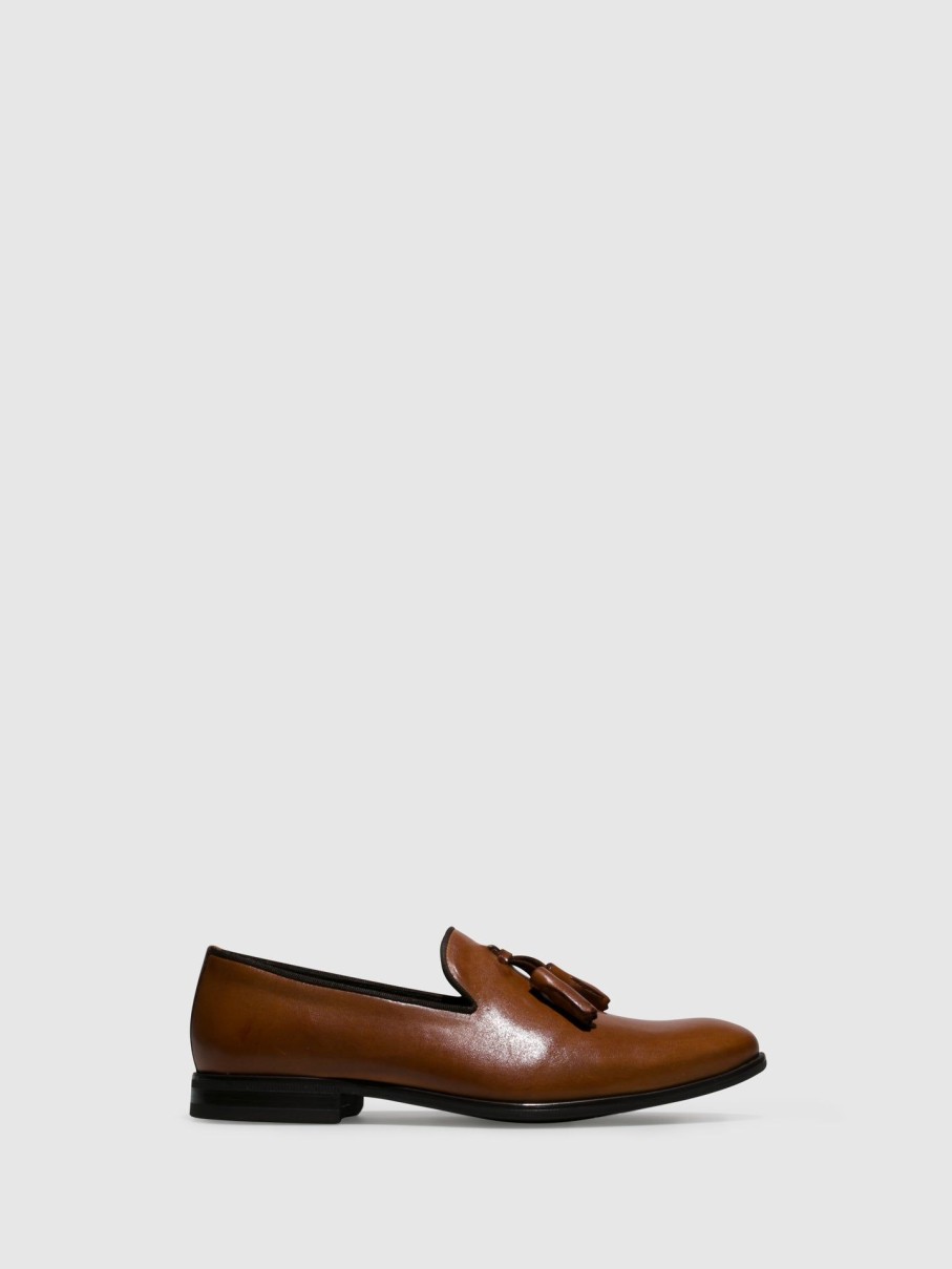 Homem Foreva Sapatos | Sapatos Slip-On Em Castanho