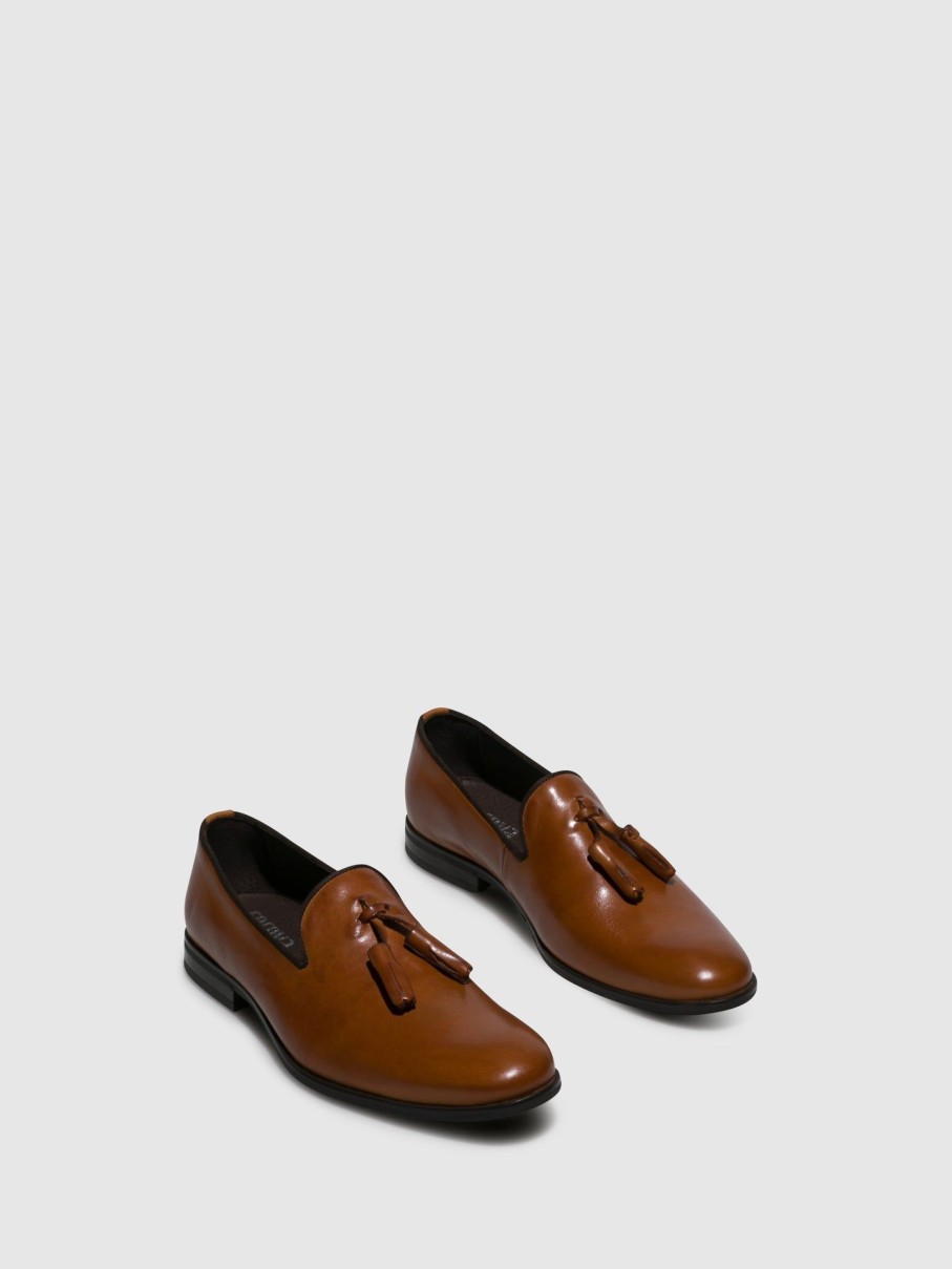 Homem Foreva Sapatos | Sapatos Slip-On Em Castanho