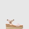 Mulher Foreva Sandalias | Sandalias Com Fivela Em Rosa Claro