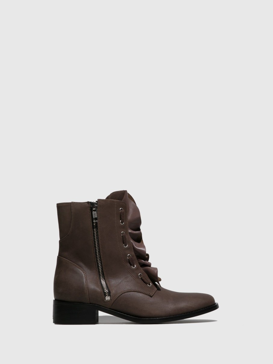 Mulher JJ Heitor Botas | Botas Com Fecho Em Fango