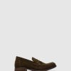 Homem Fly London Sapatos | Sapatos Slip-On Mind862Fly Sludge