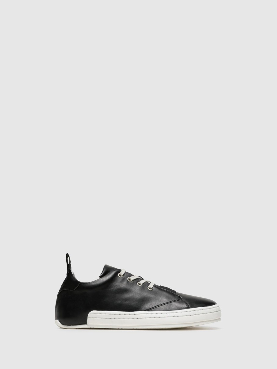 Homem Fly London Tenis | Tenis Com Atacadores Em Preto