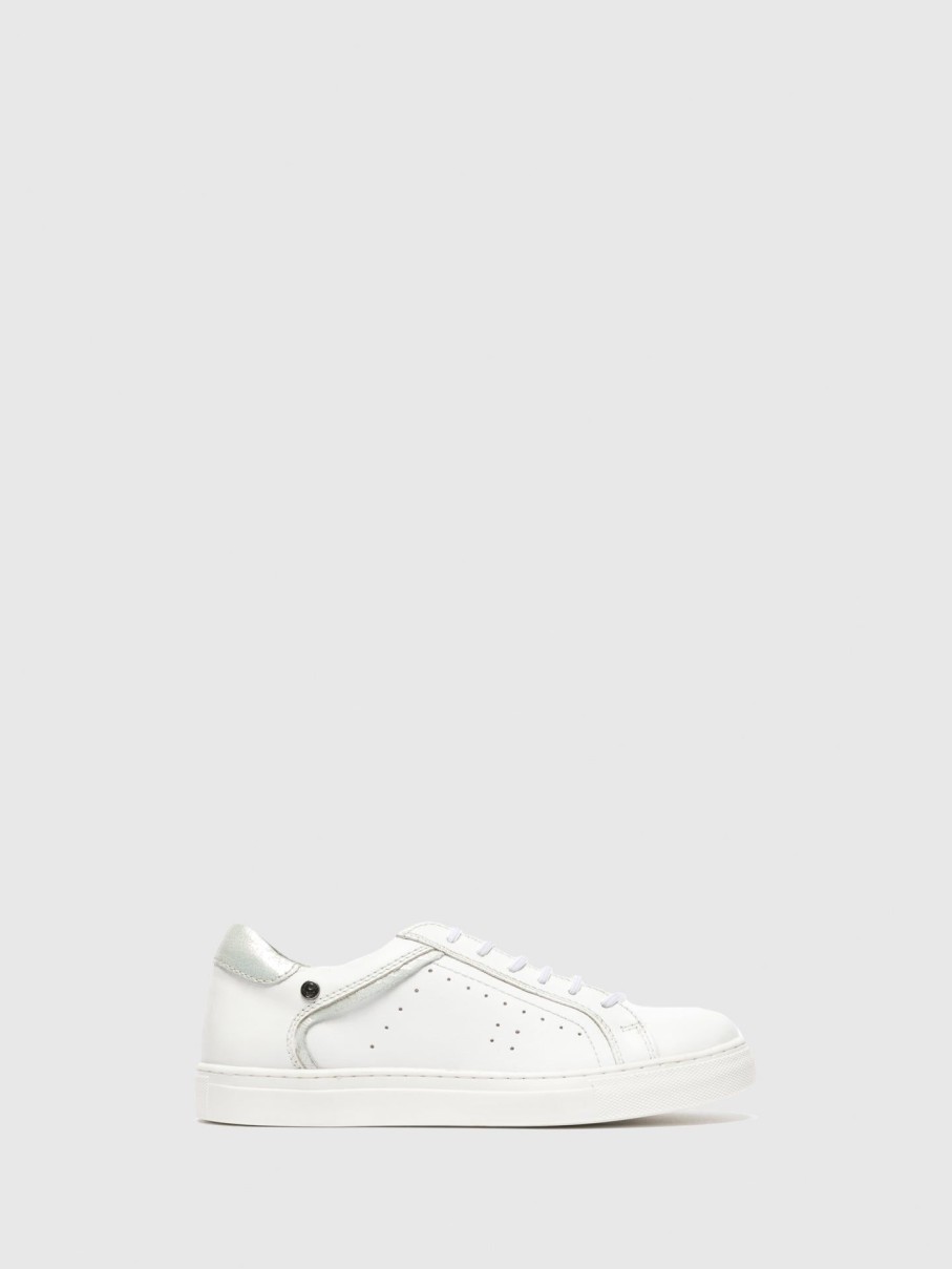 Mulher Carmela Tenis | Tenis Com Atacadores Em Branco