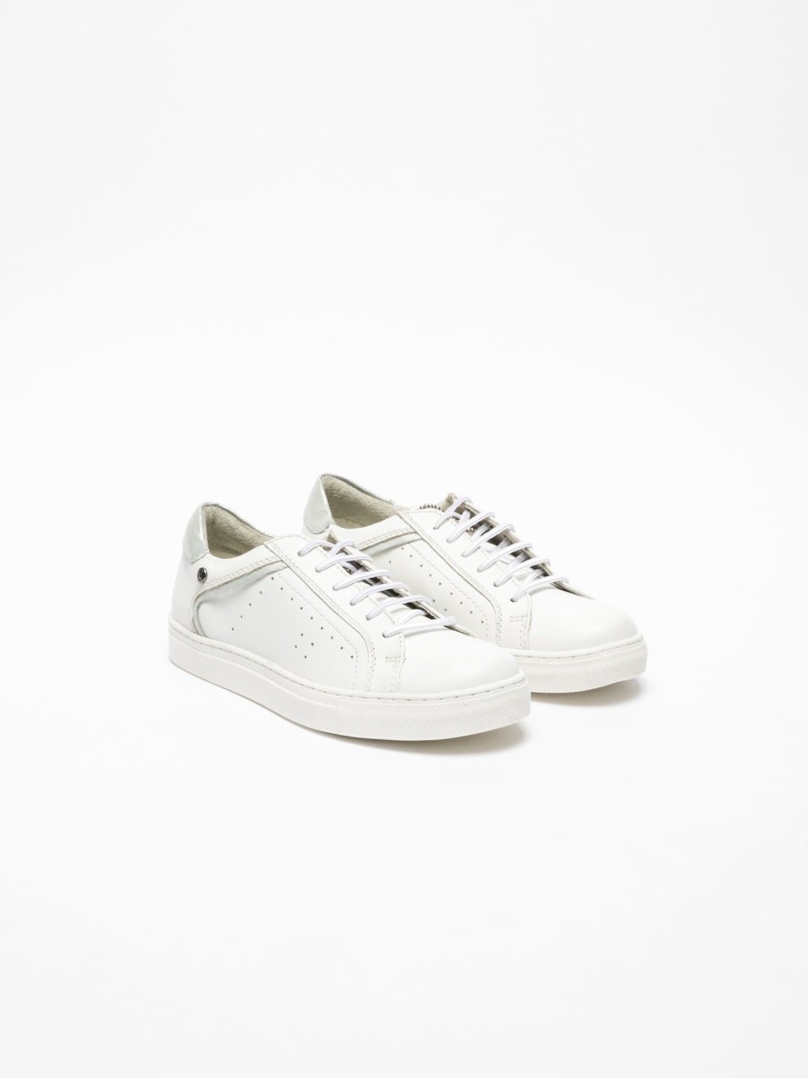 Mulher Carmela Tenis | Tenis Com Atacadores Em Branco