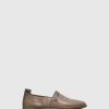 Homem Fly London Sapatos | Sapatos Slip-On Anit486Fly Wheat