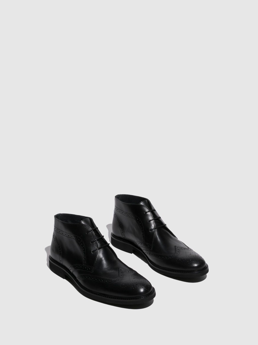 Homem Foreva Botins | Botins Com Elastico Em Preto