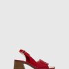 Mulher Fly London Sandalias | Sandalias Com Tira No Calcanhar Leso179Fly Red