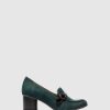 Mulher Fly London Sapatos | Sapatos Slip-On Suke764Fly Ranch/Luxor Dk Petrol/Black