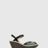 Mulher Fly London Sandalias | Sandalias Abertas Em Verde